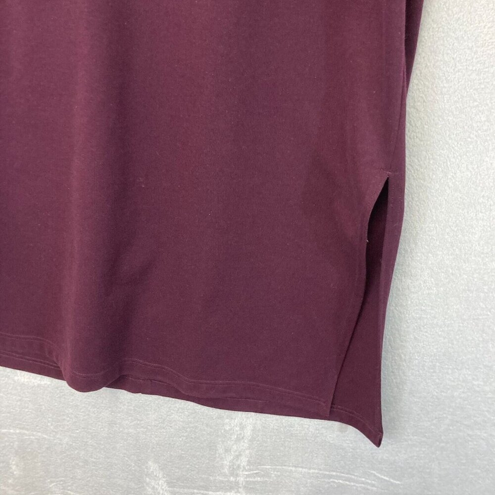 Coldwater Creek Maxi Dress & Cardigan Sweater Set PXL Burgundy Modest XL Petite - Picture 11 of 16